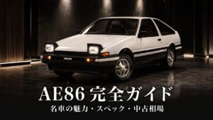 AE86 スプリンタートレノとは｜頭文字Dの名車ハチロクの魅力・スペックと中古相場・GT7での乗り方