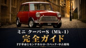 ミニ クーパーS（Mk-1）とは｜FF革命とモンテカルロの名車・スペックと中古相場・GT7での乗り方