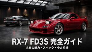 RX-7 FD3Sとは｜ロータリー名車の魅力・スペック・中古相場とGT7での乗り方