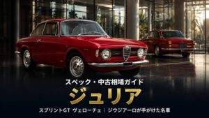 アルファロメオ ジュリア スプリントGT ヴェローチェ（105.36）とは｜ジウジアーロが手がけたイタリアンクーペの名車のスペックと中古相場・GT7での乗り方