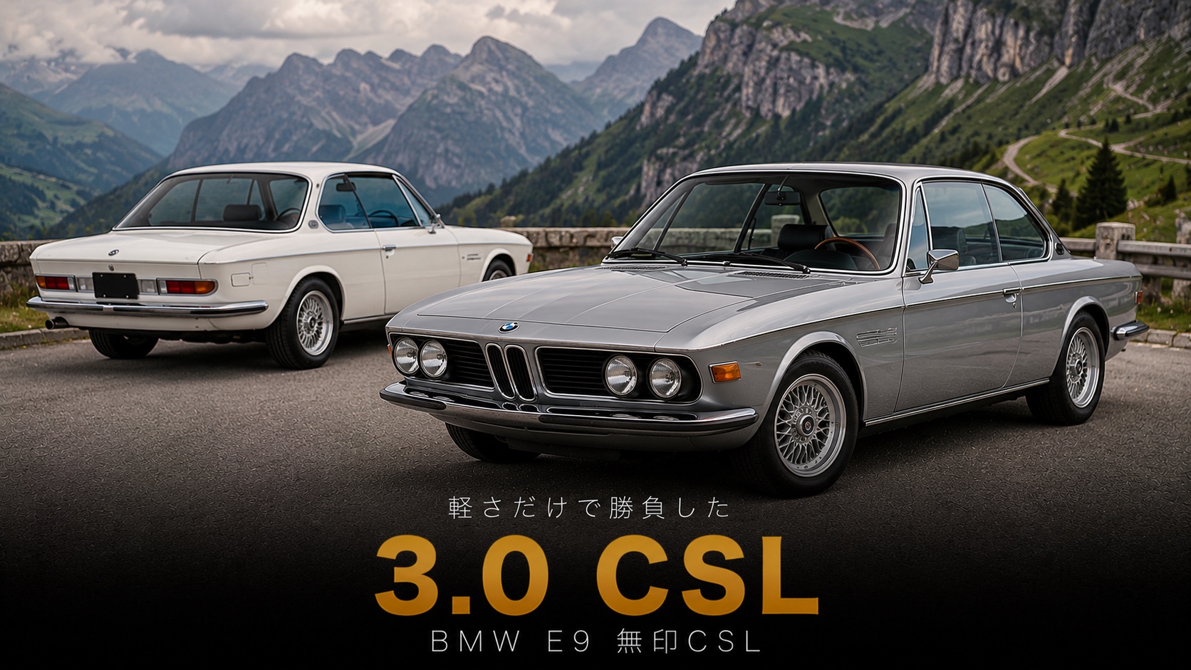 BMW 3.0 CSL (E9) '71とは|“軽さ”だけで勝負した無印CSLの正体とホモロゲーション・GT7での乗り方