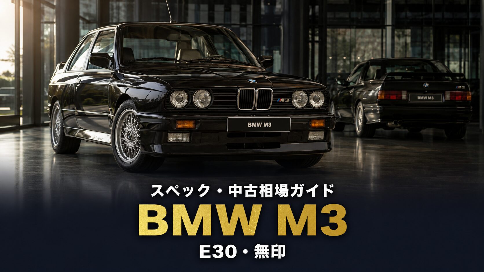 BMW M3(E30・無印)とは|史上初の“M3”・1987年伝説の1年とGT7での乗り方