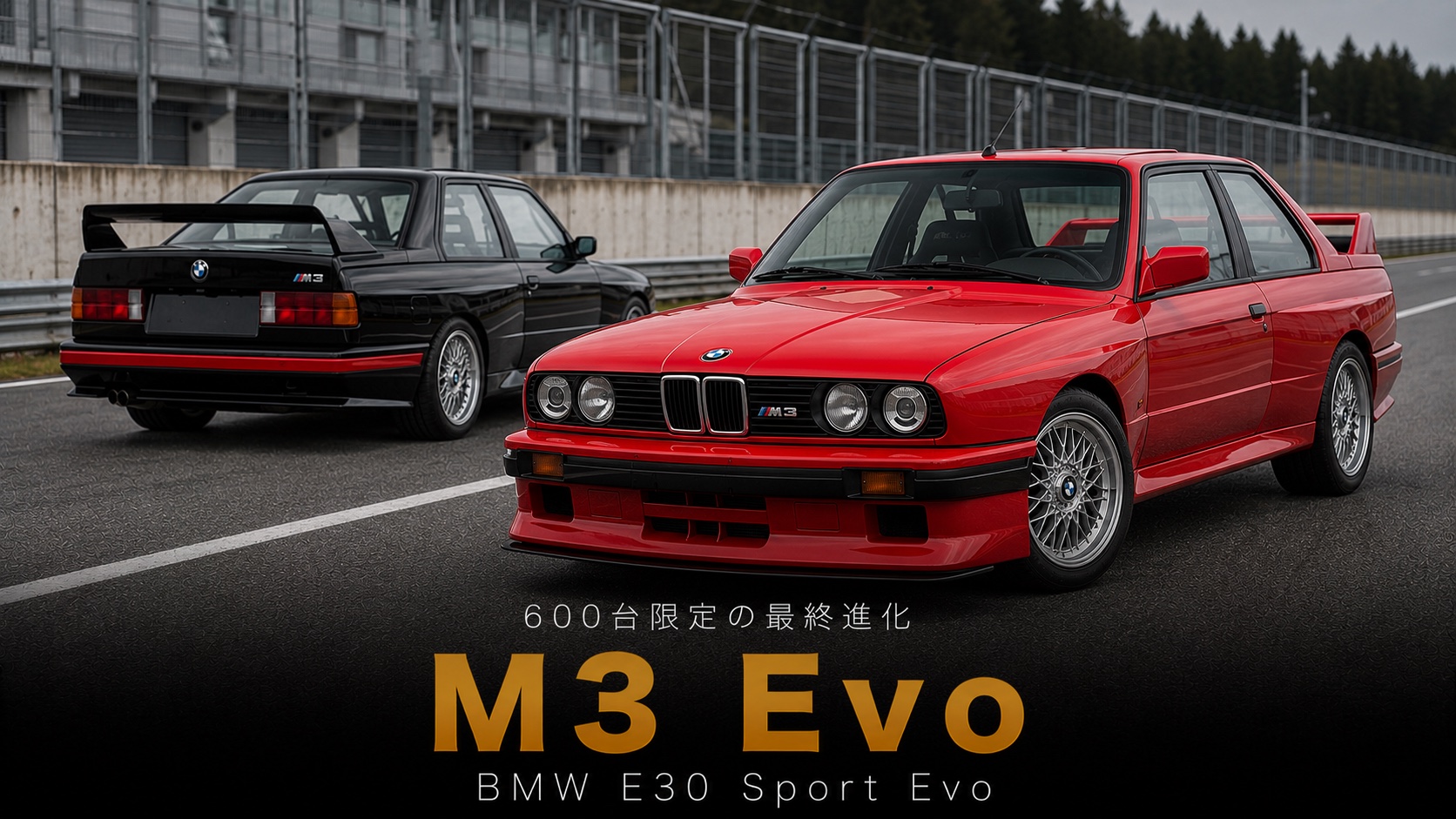 BMW M3スポーツエボリューション(E30)とは|600台限定の最終進化形のスペックと中古相場・GT7での乗り方