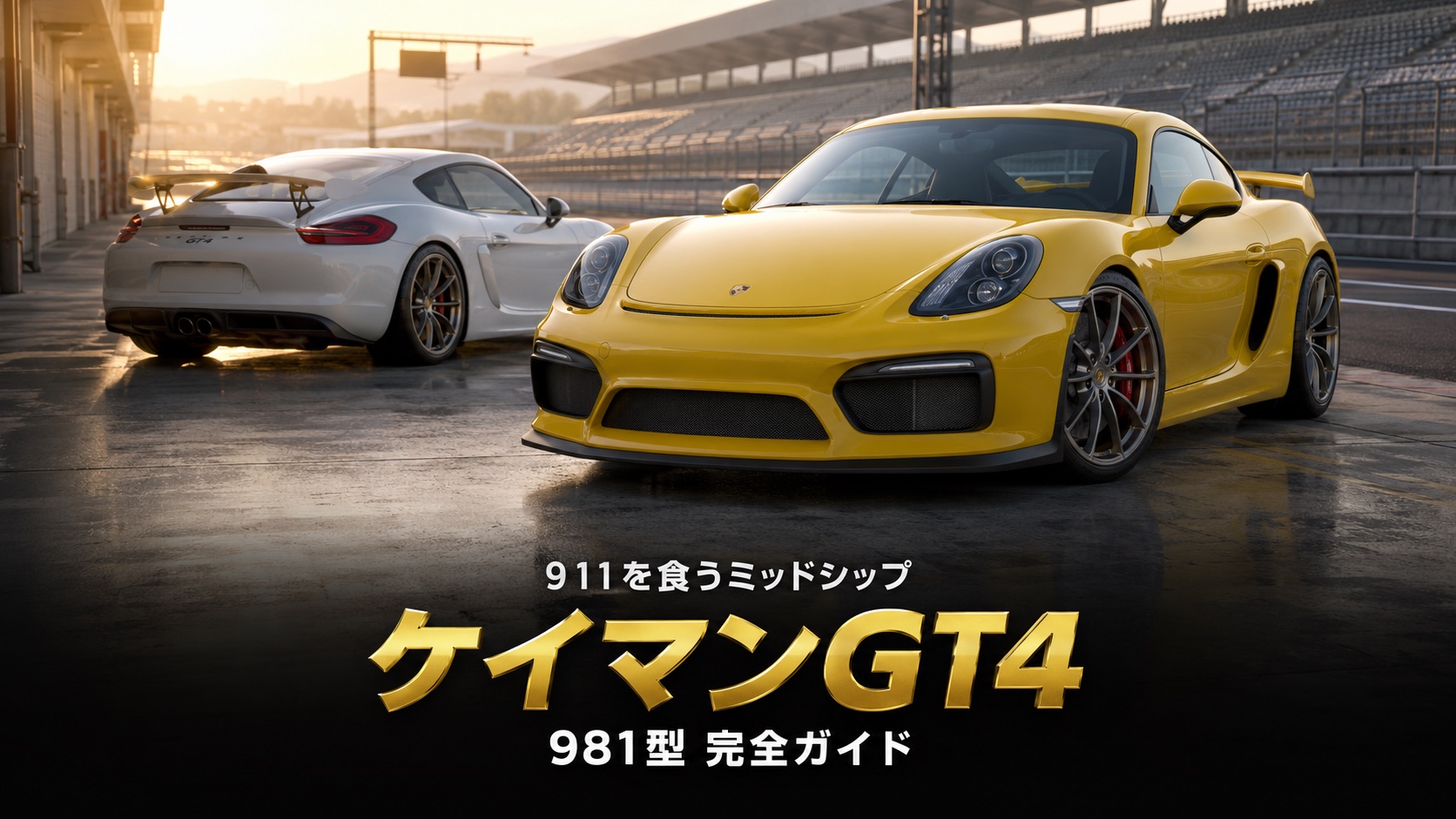 PORSCHE Cayman GT4 '16とは|"911を食う"と呼ばれたケイマンの実力・スペックと中古相場・GT7での乗り方