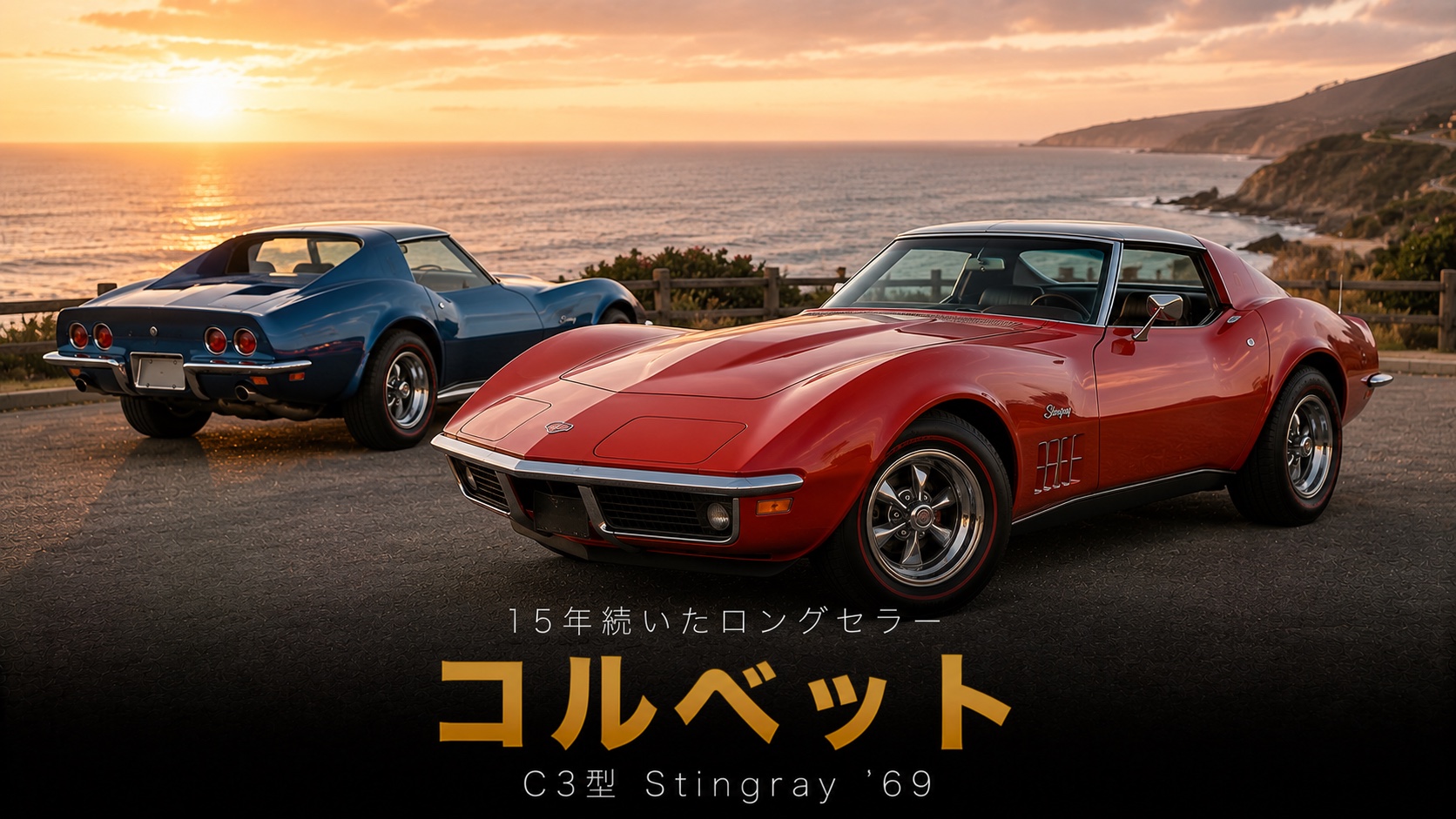 シボレー・コルベット(C3)'69とは|異例の15年ロングセラーとZL1伝説・GT7での乗り方