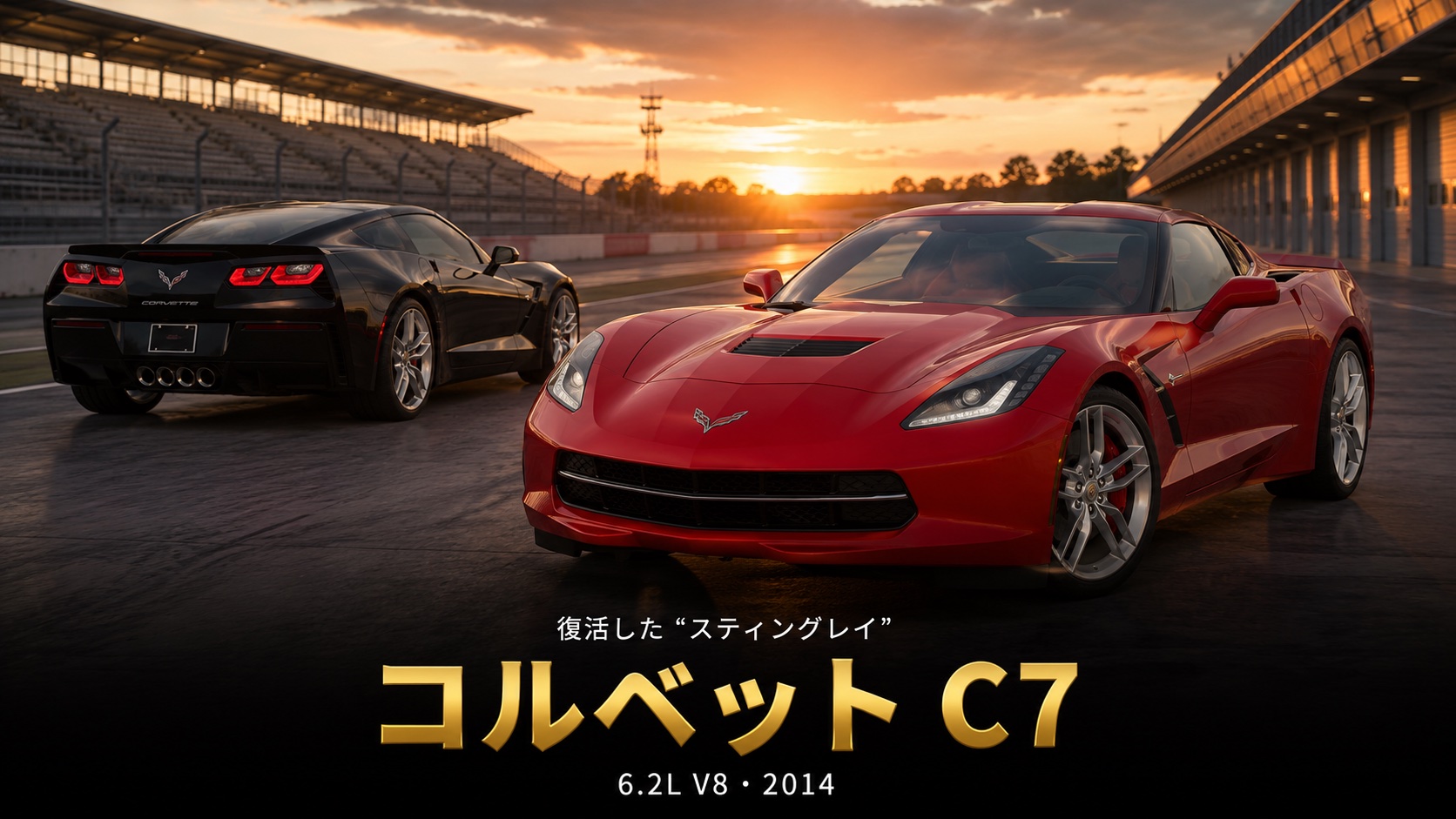 シボレー・コルベット(C7型)とは|約40年ぶり復活『スティングレイ』のスペックと中古相場・GT7での乗り方