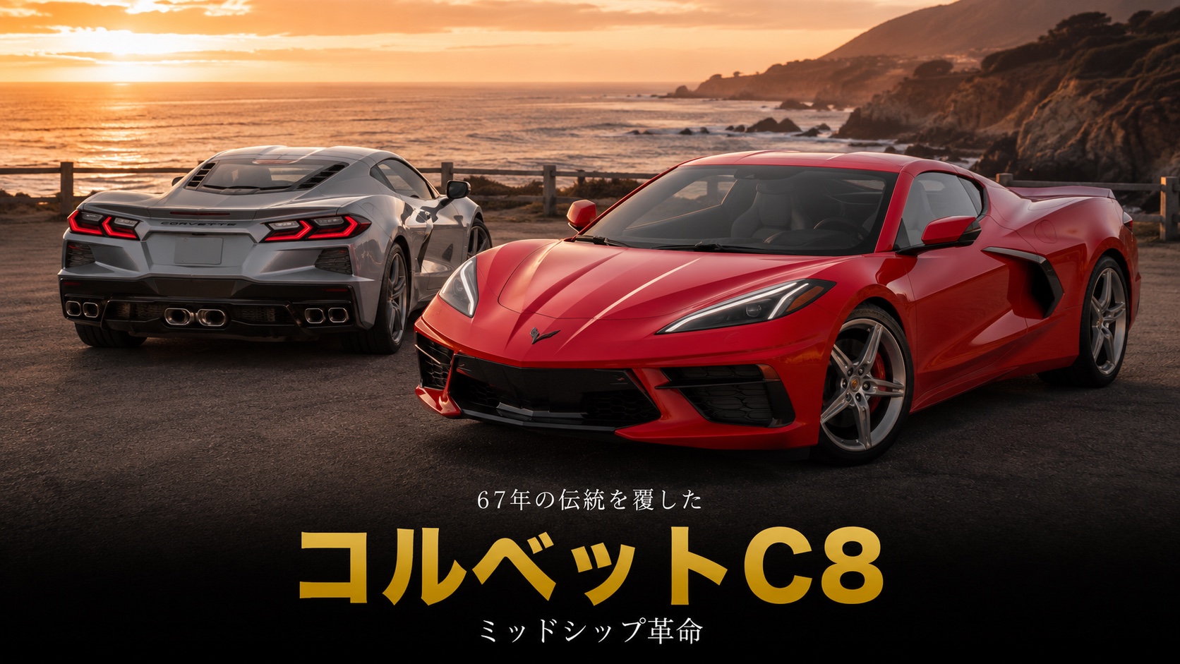 シボレー・コルベット（C8型）とは｜67年間フロントエンジンだった伝統を覆したミッドシップ革命のスペックと中古相場・GT7での乗り方