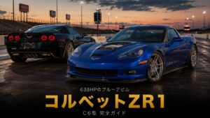 シボレー・コルベット ZR1（C6）とは｜『ブルーデビル』が生んだ638HPスーパーチャージドのスペックと中古相場・GT7での乗り方