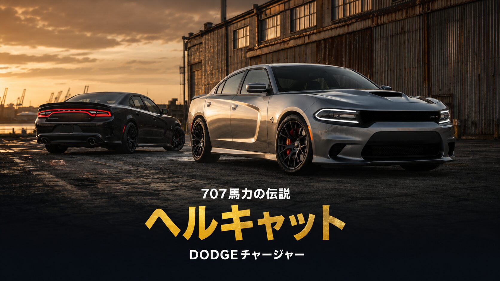 DODGE チャージャー SRT ヘルキャットとは｜707馬力の名の由来とブラックキー・レッドキーの秘密・中古相場・GT7での乗り方