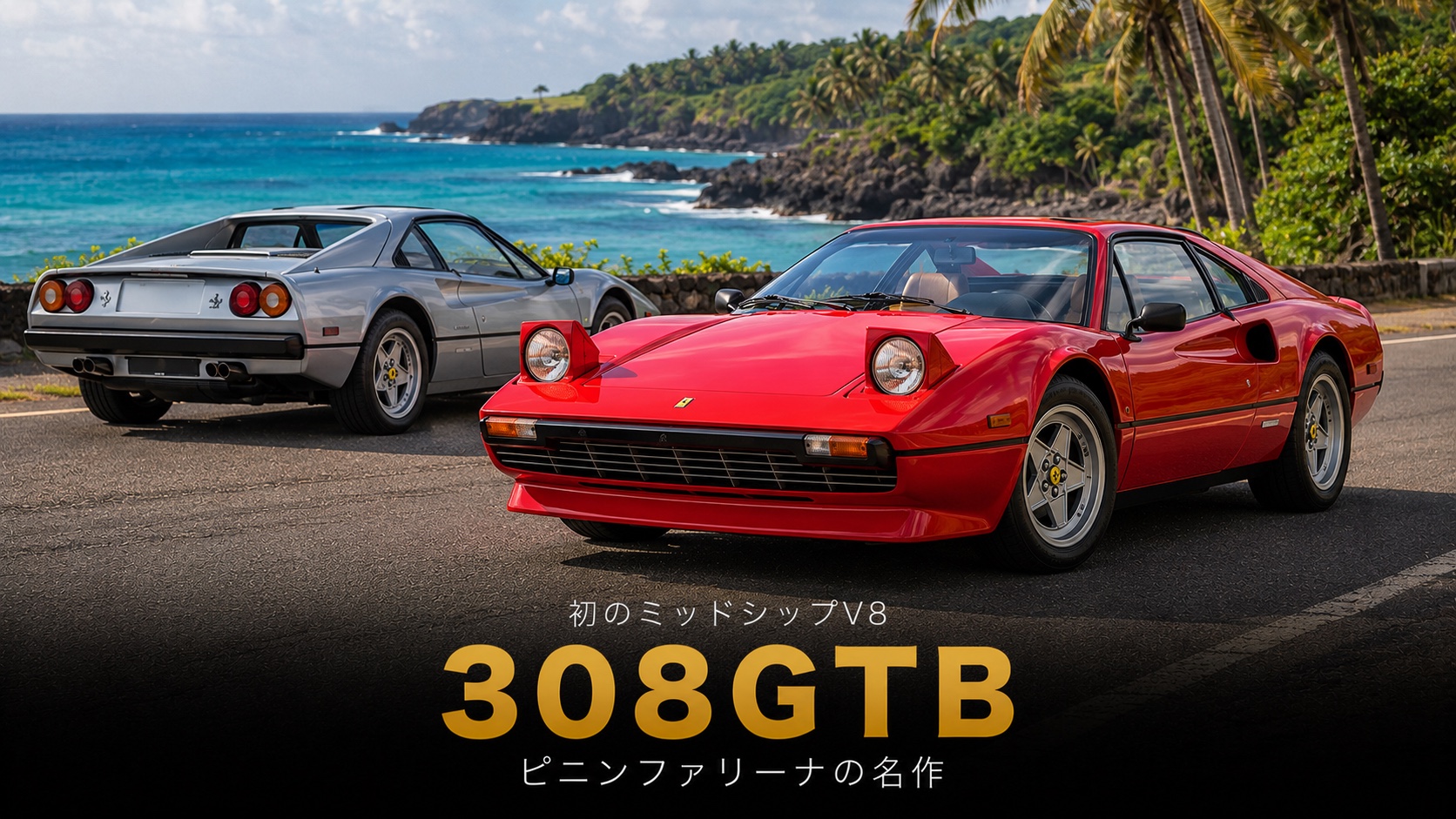 Ferrari 308 GTBとは|マグナムP.I.の愛車として世界を魅了したフェラーリ初のミッドシップV8 スペックと中古相場・GT7での乗り方