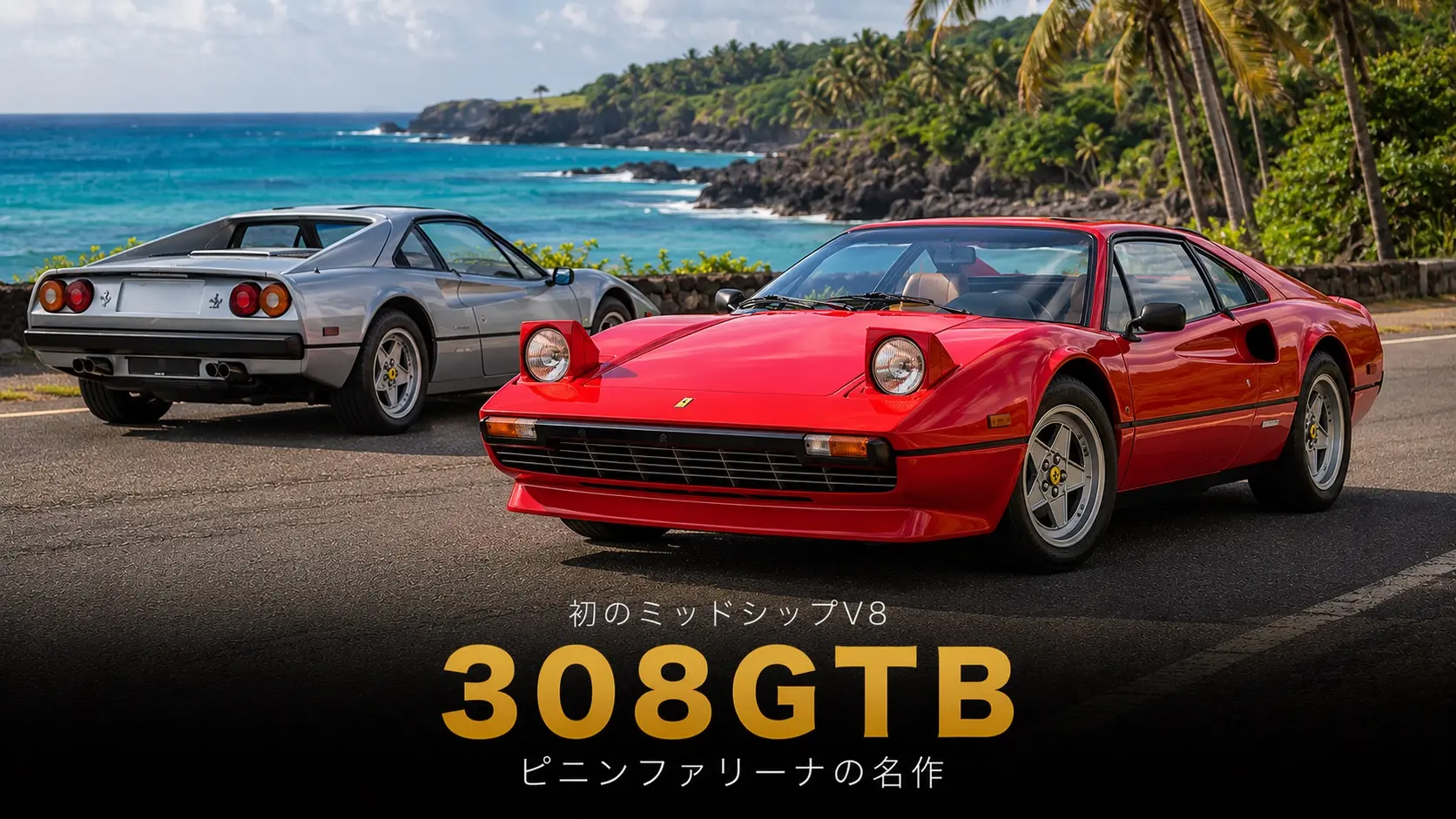 Ferrari 308 GTBとは｜マグナムP.I.の愛車として世界を魅了した