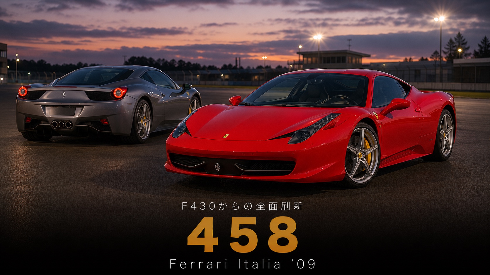 Ferrari 458 Italiaとは|F430からの完全新設計とデュアルクラッチ初採用・中古相場とGT7での乗り方