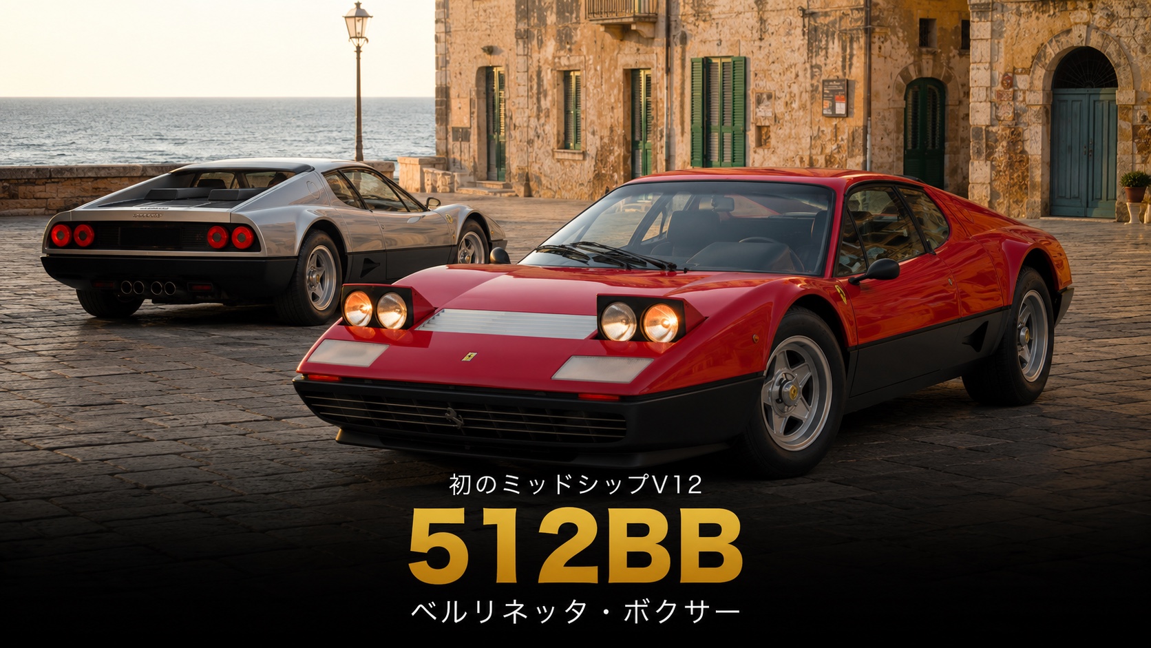 Ferrari 512 BB (Berlinetta Boxer) '76とは｜フェラーリ初のミッドシップ12気筒・伝説の中古相場とGT7での乗り方