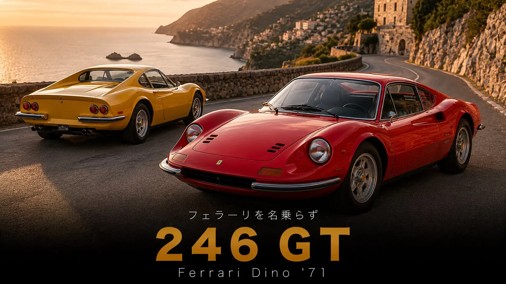 Ferrari Dino 246 GTとは｜フェラーリを名乗らなかった名車の秘密と