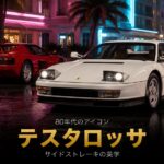 フェラーリ・テスタロッサとは｜512BBの後継・サイドストレーキの機能美と「マイアミ・バイス」の1980年代アイコン・中古相場とGT7での乗り方