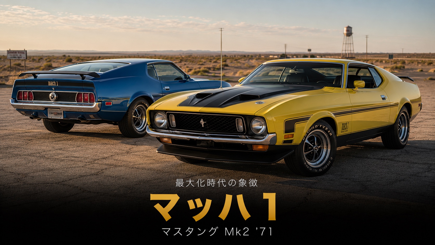 フォード・マスタング マッハ1（Mk2型・1971年）とは｜マッスルカー最大化時代の象徴とGT7での乗り方・中古相場