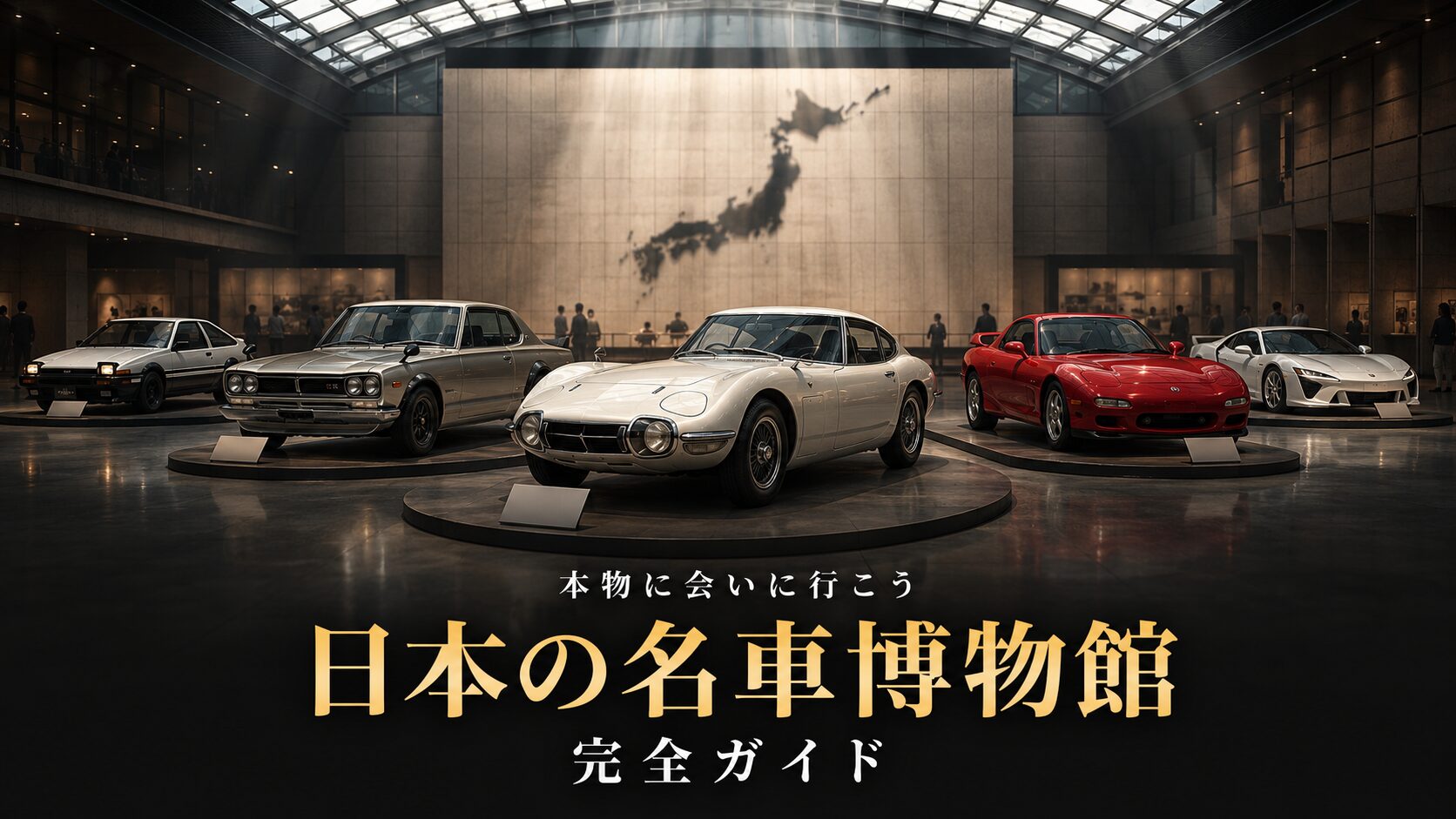 GT7の名車が"本物"で見られる日本の自動車博物館ガイド|2000GT・GT-R・RX-7の実車に会える場所