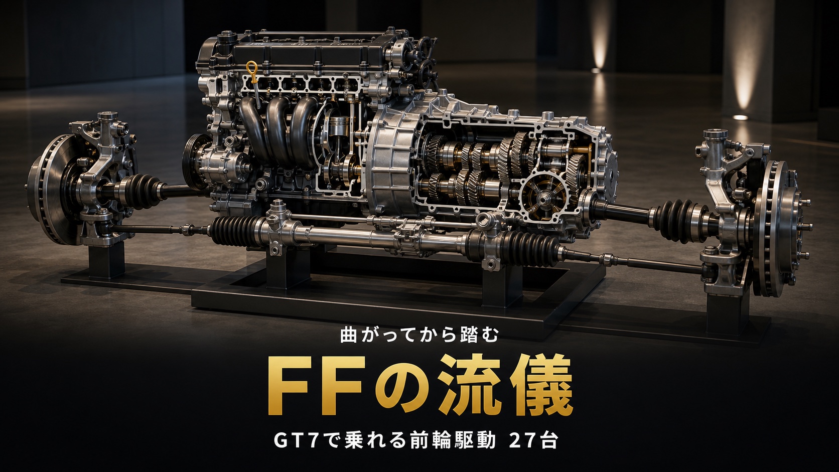 GT7のFF（前輪駆動）車まとめ｜「曲がってから踏む」が効く収録27台