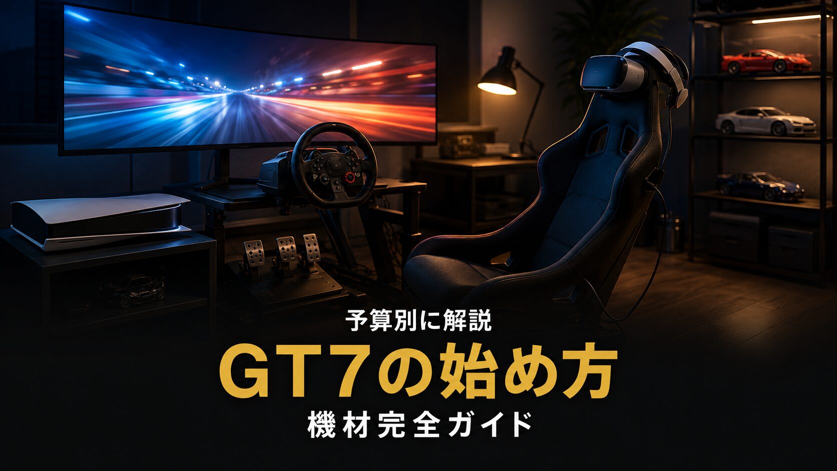 GT7の始め方|必要な機材完全ガイド PS5・ソフト・ハンコンの選び方【予算別】