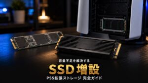 GT7のためのPS5 SSD増設ガイド｜外付けでは遊べない理由と予算別おすすめ3選【2026年最新】
