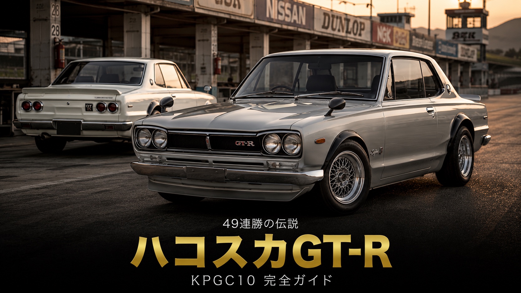 日産 スカイライン2000GT-R（KPGC10・ハコスカ）とは｜49連勝伝説・S20