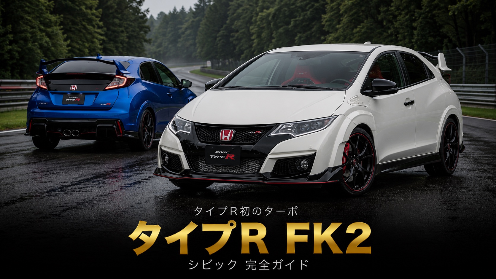 ホンダ シビックタイプR(FK2)とは|タイプR史上初のターボ化・ニュル記録とGT7での乗り方