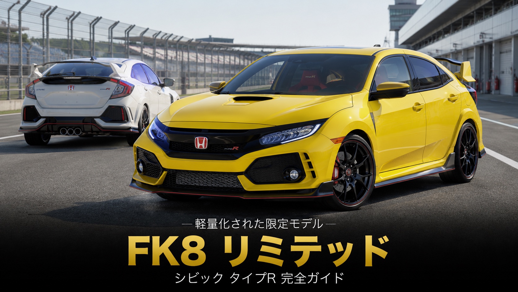 シビック タイプR Limited Edition(FK8)とは|ターボ化を完成させた5代目・ニュルブルクリンク記録とGT7での乗り方