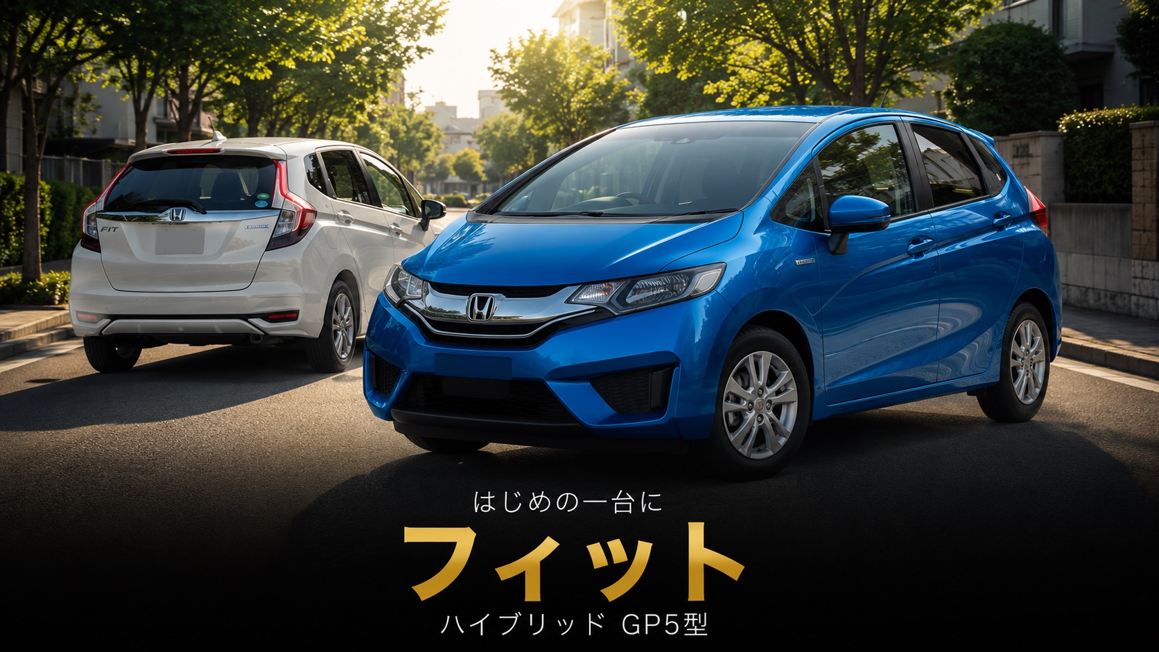 ホンダ フィット ハイブリッド(GP5)とは|大衆車でGT7初心者・運転再開におすすめの一台のスペックと中古相場・カフェメニュー#1の主役