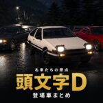 頭文字D 登場車まとめ｜AE86からGT-Rまで、全登場マシンをGT7でチェック