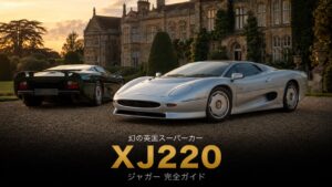 Jaguar XJ220とは｜V12・4WDの夢からV6ツインターボへ 幻の量産車の中古相場・GT7での乗り方