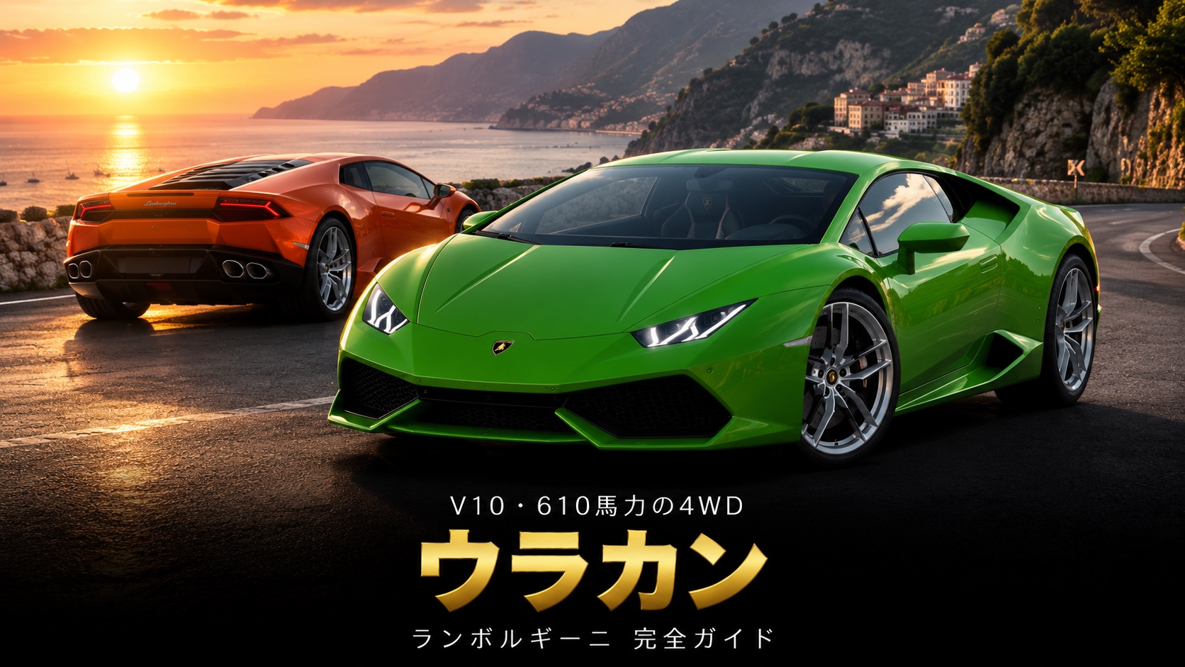 ランボルギーニ ウラカンLP610-4とは|ガヤルドの後継・V10エントリーモデルのスペックと中古相場・GT7での乗り方