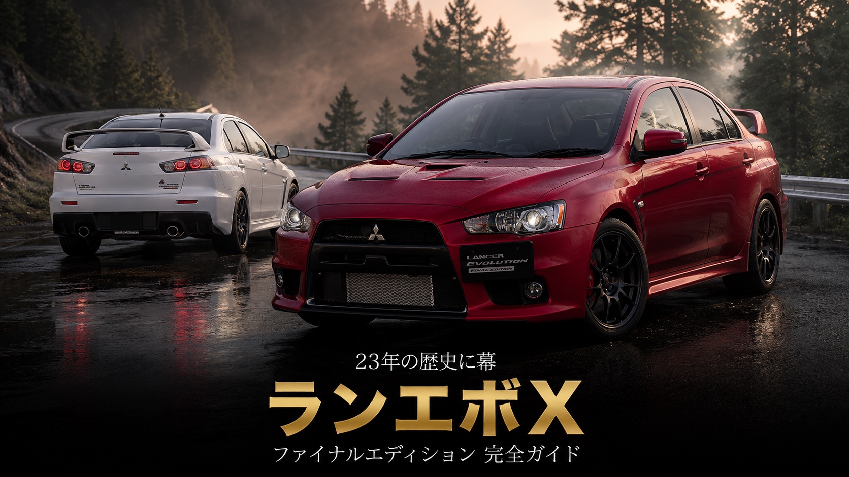 三菱 ランサーエボリューション ファイナルエディション(CZ4A)とは|23年の歴史に幕を引いた最終進化形のスペックと中古相場・GT7での乗り方