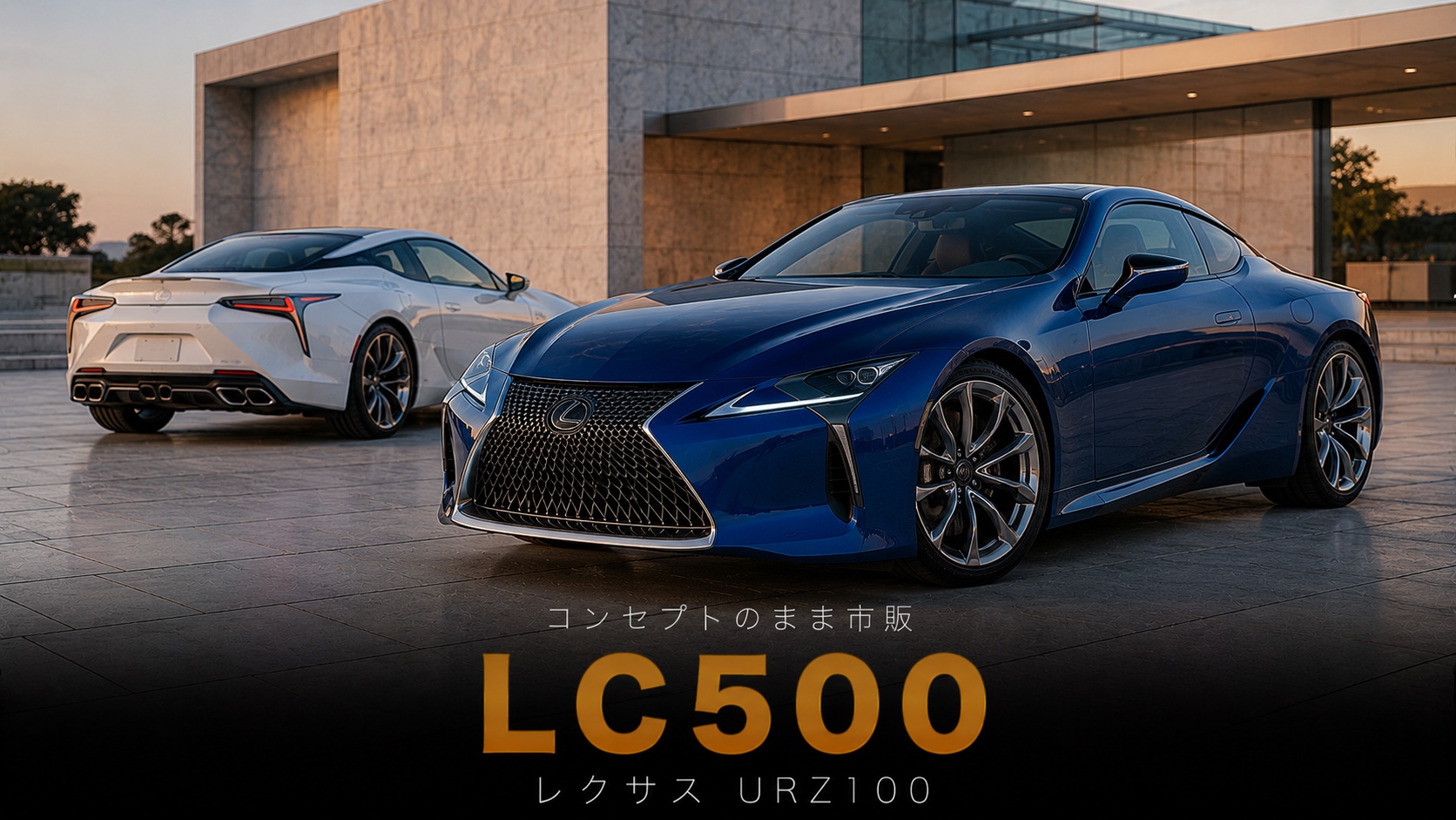 レクサス LC500 (URZ100)とは｜LF-LCコンセプトをそのまま市販化したフラッグシップクーペ・スペックと中古相場・GT7での乗り方