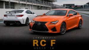 Lexus RC F (USC10) '14とは｜レクサス初「Fブランド専用クーペ」の逆張りNA哲学・スペックと中古相場・GT7での乗り方