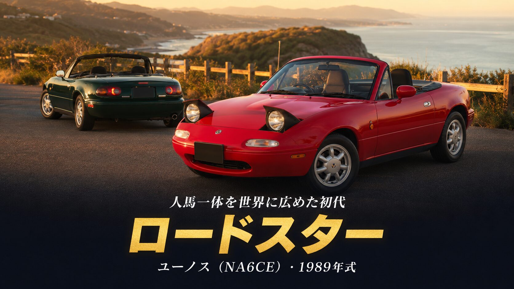 ユーノス ロードスター（NA6CE）とは｜