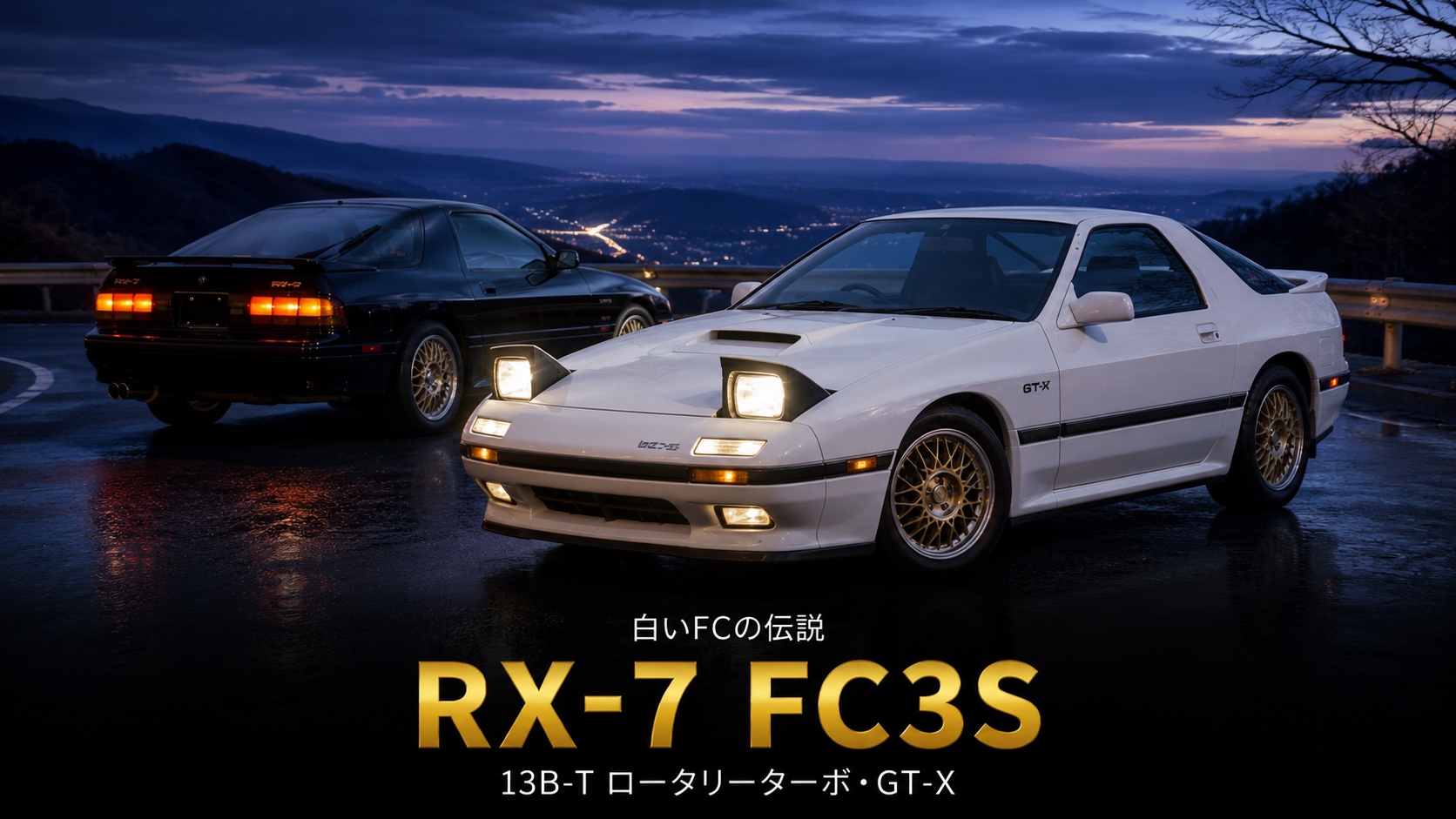 RX-7 GT-X（FC3S）とは｜スペック・中古相場とGT7の乗り方【1990年式】