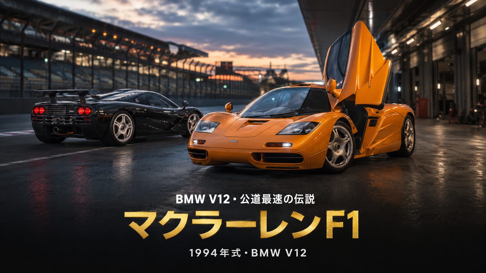 マクラーレン F1とは｜BMW V12を積んだ106台の"公道最速"伝説・スペックと中古相場・GT7での乗り方【1994年式】