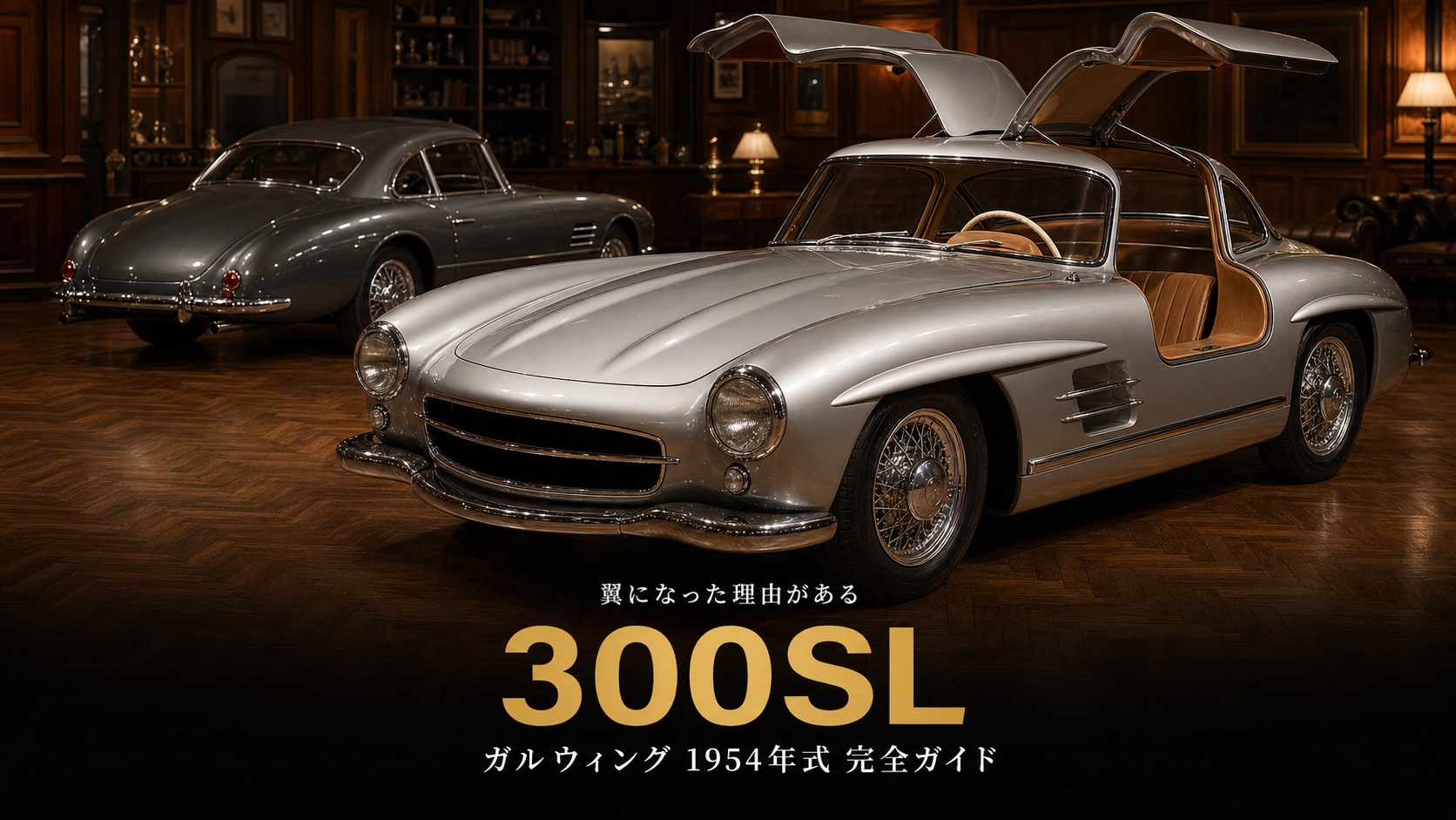 メルセデス・ベンツ 300SL クーペ(W198)とは|ガルウィングが翼になった理由・スペックと中古相場・GT7での乗り方【1954年式】