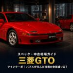 三菱GTO Twin Turbo（Z16A）とは｜バブルが生んだ技術の全部盛りGTのスペックと中古相場・GT7での乗り方