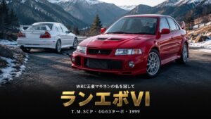 三菱 ランサーエボリューションVI GSR T.M.Edition（CP9A）とは｜マキネン4連覇を記念した限定車のスペックと中古相場・GT7での乗り方