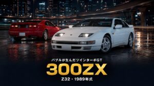 日産 フェアレディZ 300ZX（Z32）とは｜北米が愛したバブルの申し子・VG30DETTツインターボのスペックと中古相場・GT7での乗り方