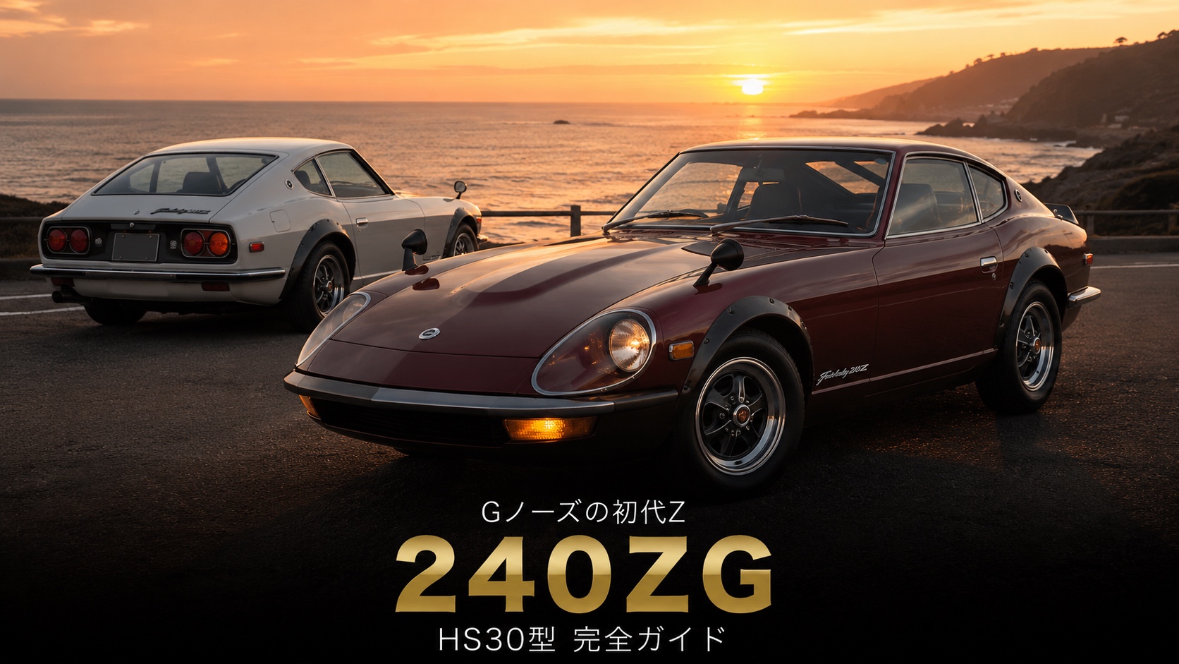 日産 フェアレディ240ZG(HS30)とは|北米が生んだZの物語・Gノーズのスペックと中古相場・GT7での乗り方