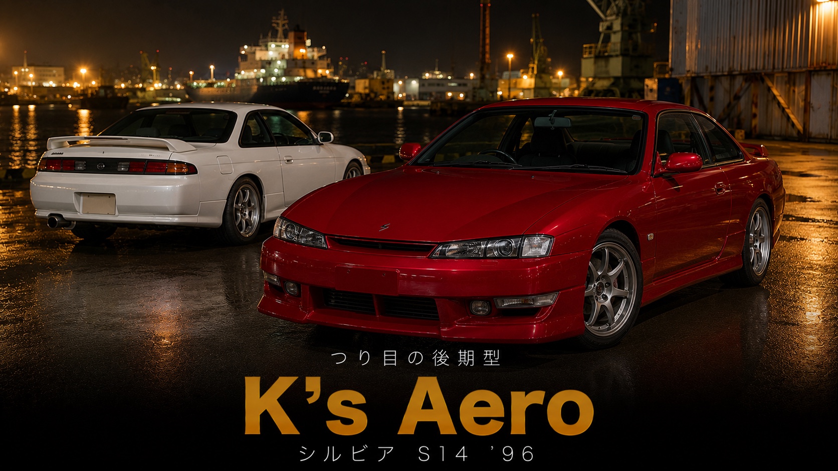 NISSAN SILVIA K's Aero(S14)'96とは|"つり目"に変わった後期型のスペックと中古相場・GT7での乗り方