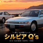 日産シルビア Q's(S13)とは|“一押し”グレードの魅力とスペック・中古相場・GT7での乗り方