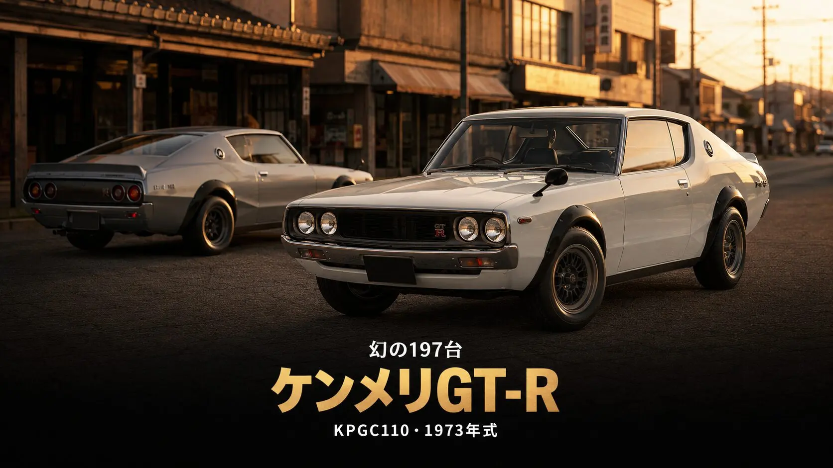 日産 スカイライン2000GT-R（KPGC110・ケンメリ）とは｜幻の197台