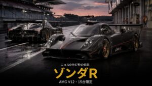 パガーニ・ゾンダRとは｜ニュル6分47秒・15台限定のサーキット専用機のスペックとGT7での乗り方