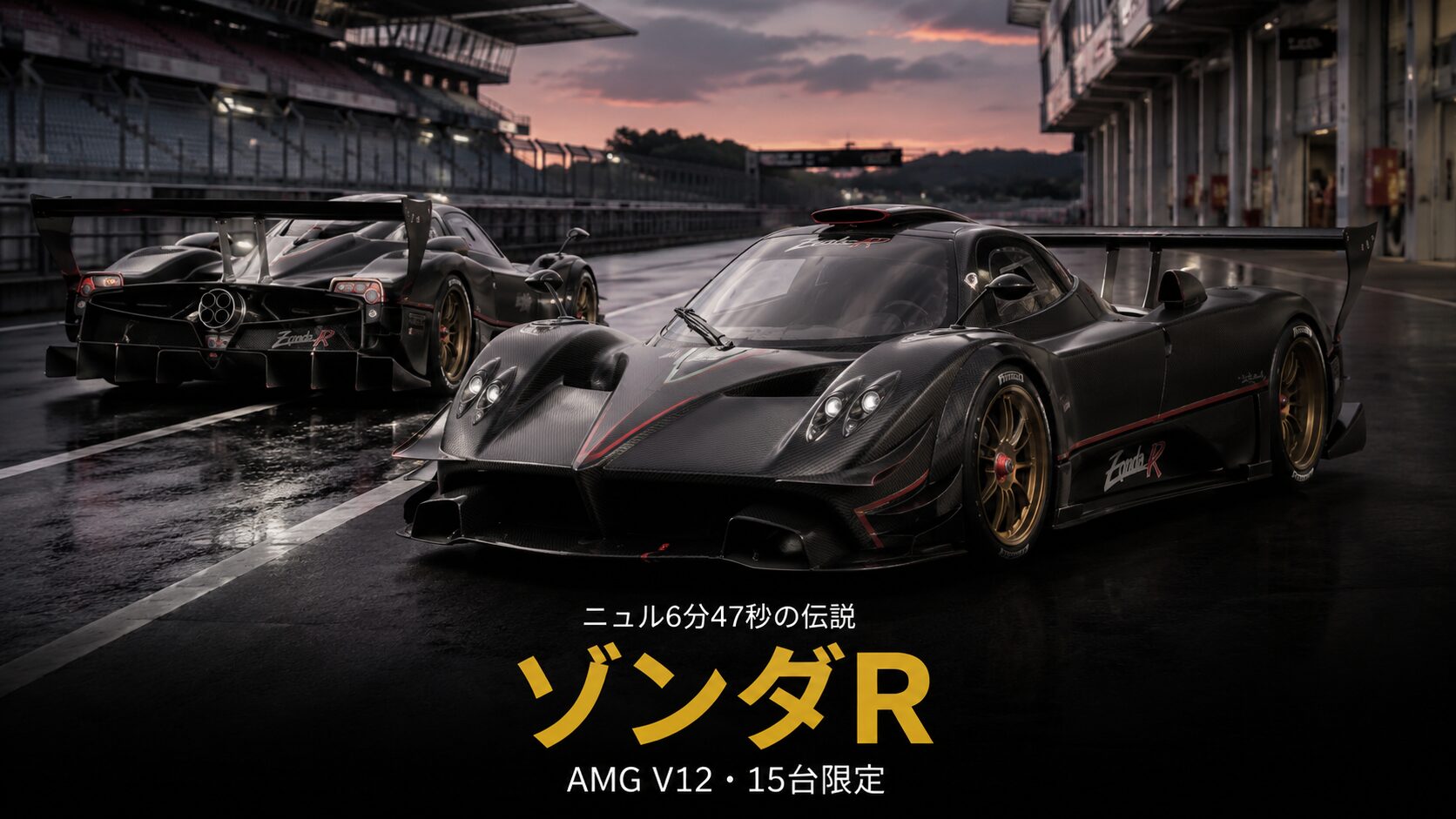 ゾンタ(GT7)の正体はパガーニ・ゾンダR|V12 750PS・世界15台限定・ニュル6分47秒