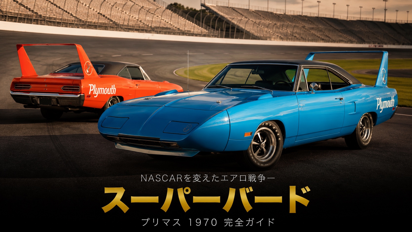 プリマス・スーパーバードとは|NASCARを1年で変えさせた“エアロウォーズ”の伝説とスペック・中古相場・GT7での乗り方