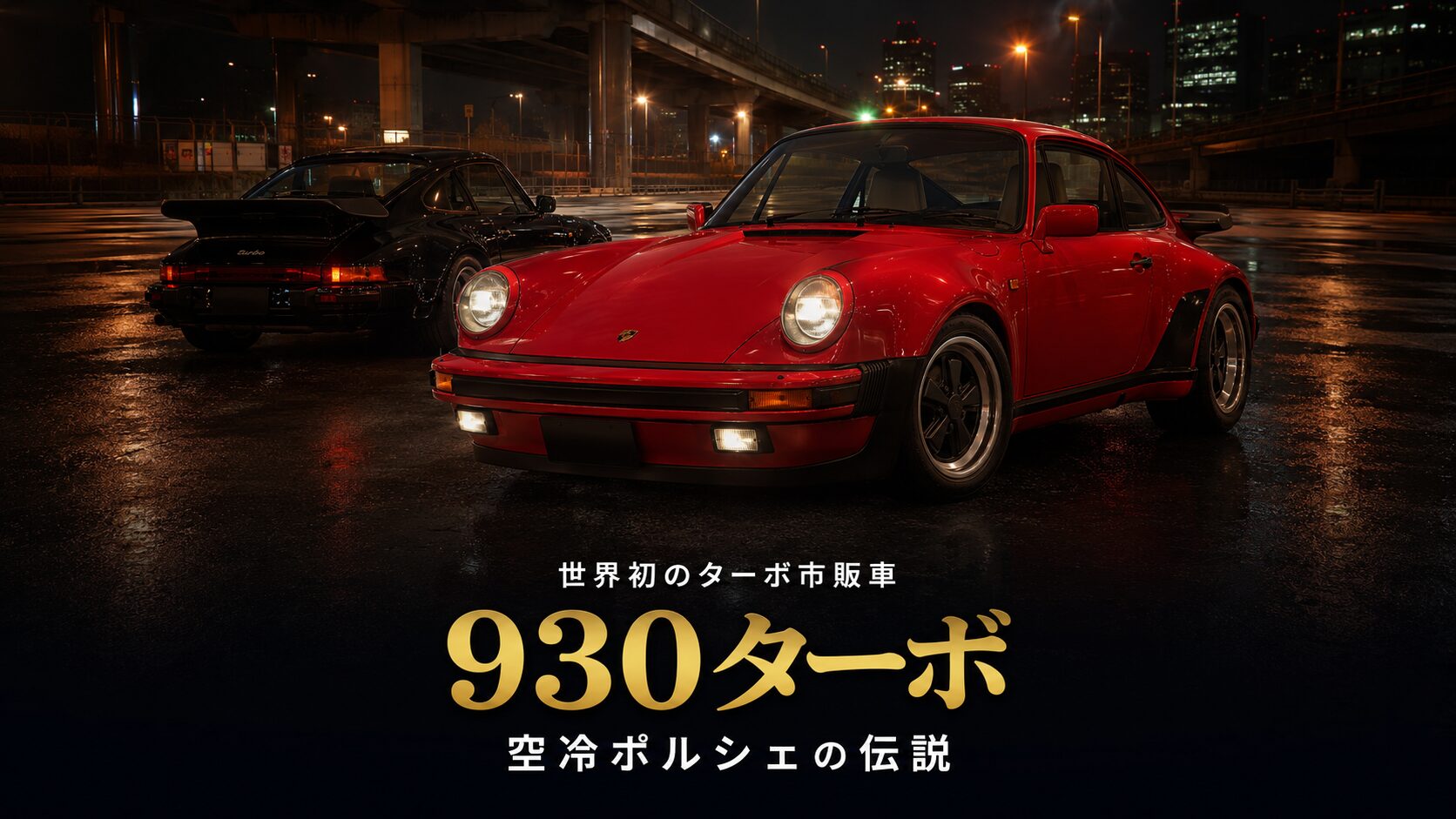 PORSCHE 911 Turbo（930）とは｜世界初のターボ市販車とWidowmaker伝説・中古相場・GT7での乗り方