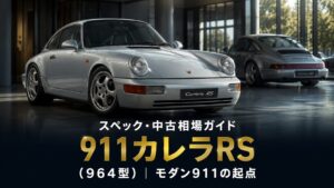 ポルシェ911カレラRS（964）とは｜モダン911の起点・スペックと中古相場・GT7での乗り方